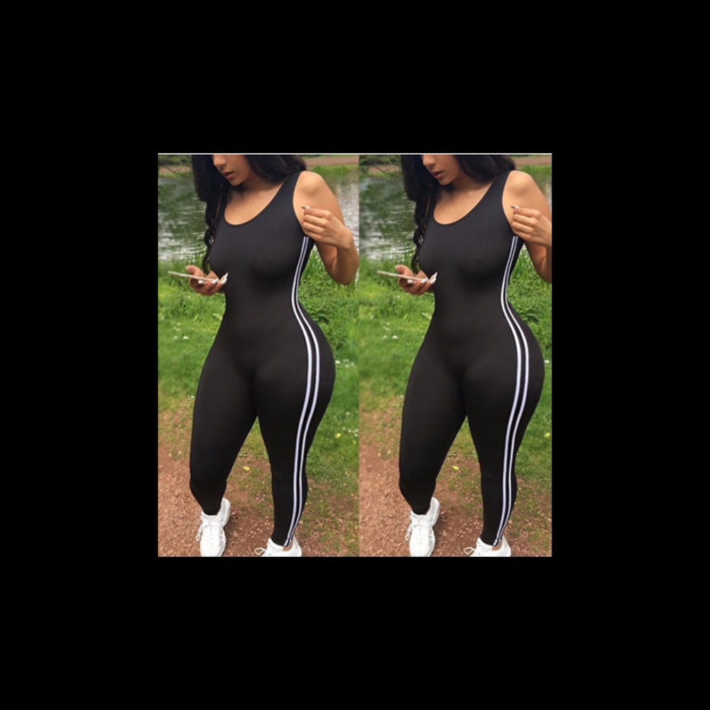 Yoga Jumpsuit (Black)